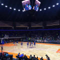 Arena BUAP - Puebla - Duela Deportiva de Connor, Butacas de Daplast Tableros para Basquetbol, cubierta para duela y  Pizarras de anotacion.