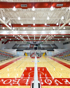 Arena Nuevo Leon Unido - Monterrey - Gradas Telescopicas Hussey, Duela Deportiva Connor, Equipamiento Basquetbol Gared.